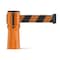 Montour Line Retractable Belt Barrier Cone Mount Orange Case 9ft. Blk/Or Belt CP100-OR-BOD-90 - alternate 1